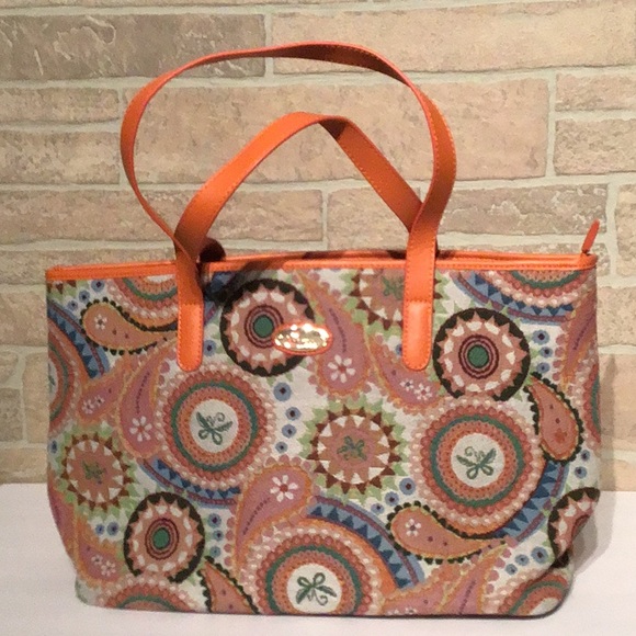 jada Handbags - Jada - Large Tote Bag, self stand, unique - N E W